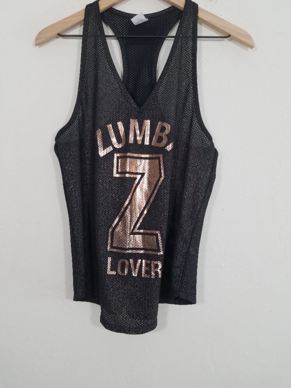 Zumba Fitness Z Lover Mesh Tank Top Size S